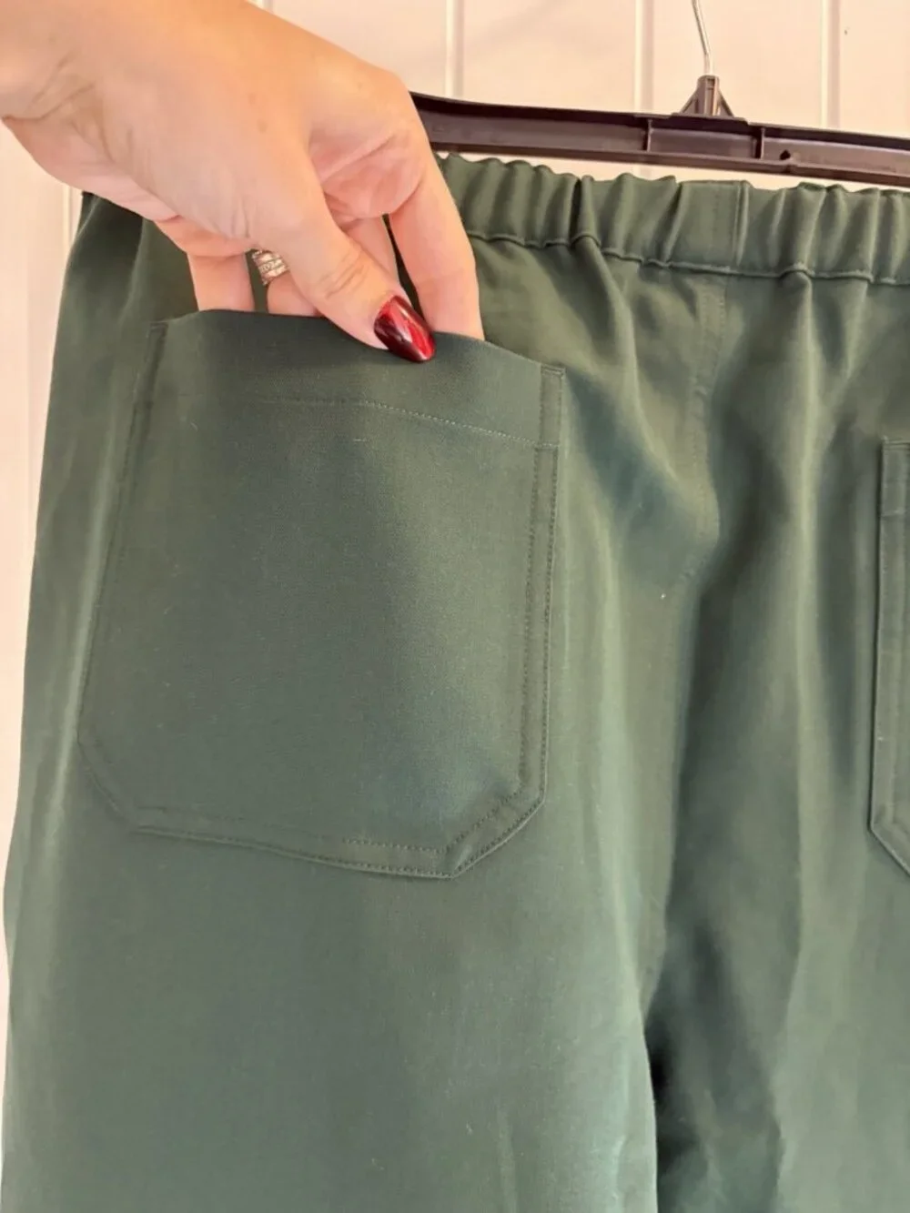 Figs Racing Pisco Short Bottom Scrubs In Dark Green Size XLS 36” x 30”